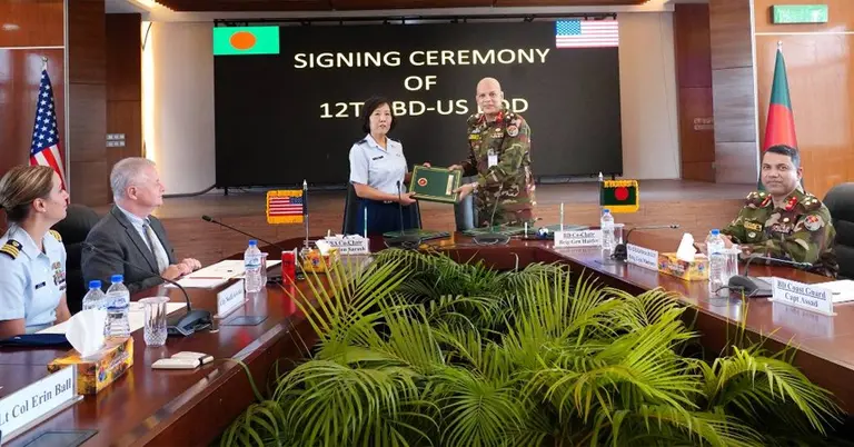 বাংলাদেশ-যুক্তরাষ্ট্র দ্বিপাক্ষিক প্রতিরক্ষা সংলাপ